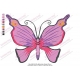 Beautiful Butterfly Embroidery Design 02
